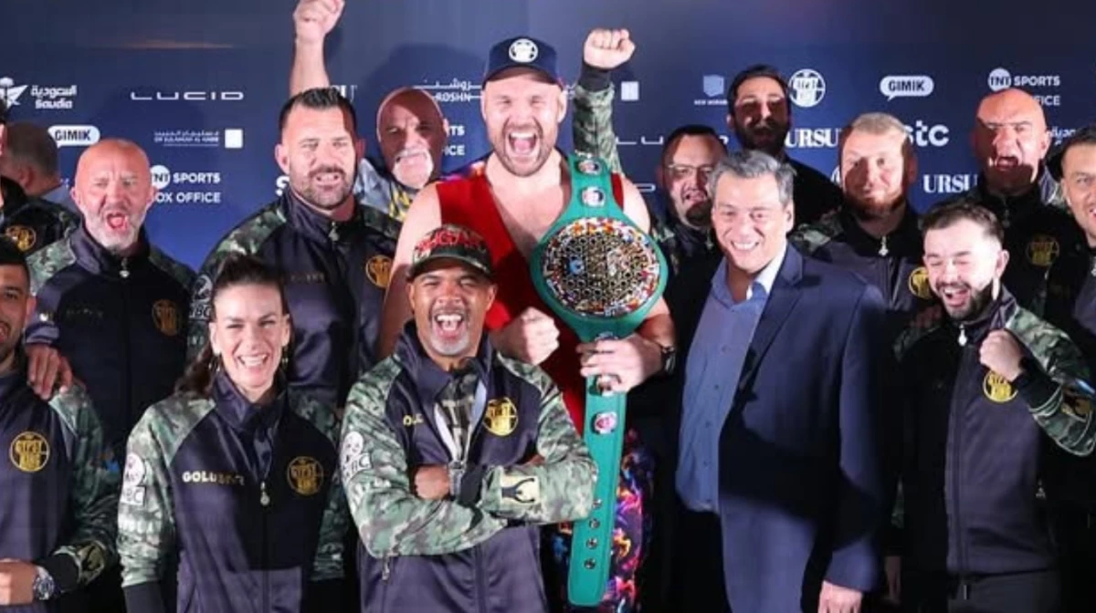 El británico regresará tras su retiro en 2024 (Foto: IG@tysonfury).