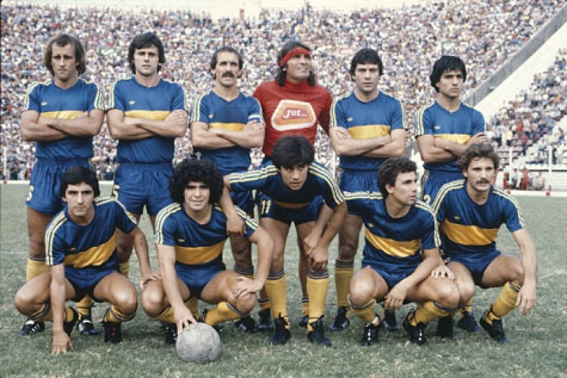 El equipo de Boca campeón del 1981. Foto de Archivo.