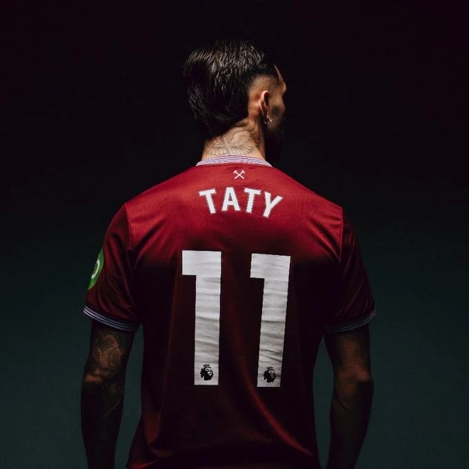 Castellanos usará el número 11. Foto: @WestHam