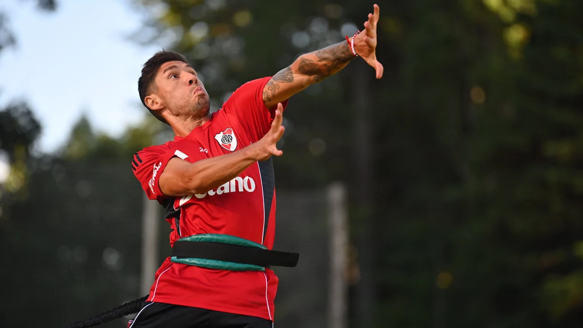 Foto: River. Montiel tiene un nivel de exigencia en los partidos donde los rivales son los de una final de Copa del Mundo&nbsp;