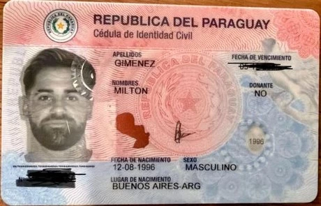 El diario ABC de Paraguay publicó la imagen del documento. Foto: ABC.