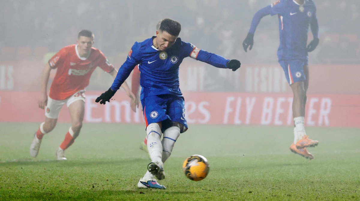 Enzo Fernández cerró la cuenta en la goleada de Chelsea por la FA Cup (Foto: CFC Pics).