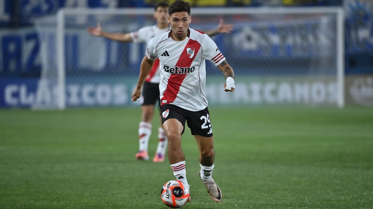 Foto: Prensa River. Cachete Montiel uno de los nuevos referentes del plantel destacó la actitud del equipo.&nbsp;
