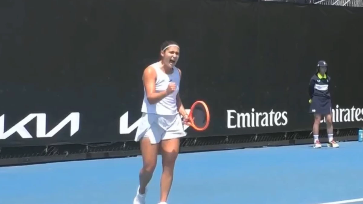 Foto: &nbsp;La pergaminense Julia Riera avanzó a los octavos de final del W50 de Chihuahua&nbsp;