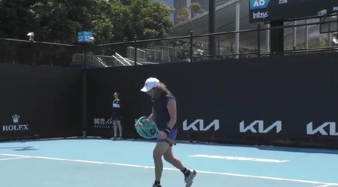 El festejo del santiagueño. Foto: Captura AO.