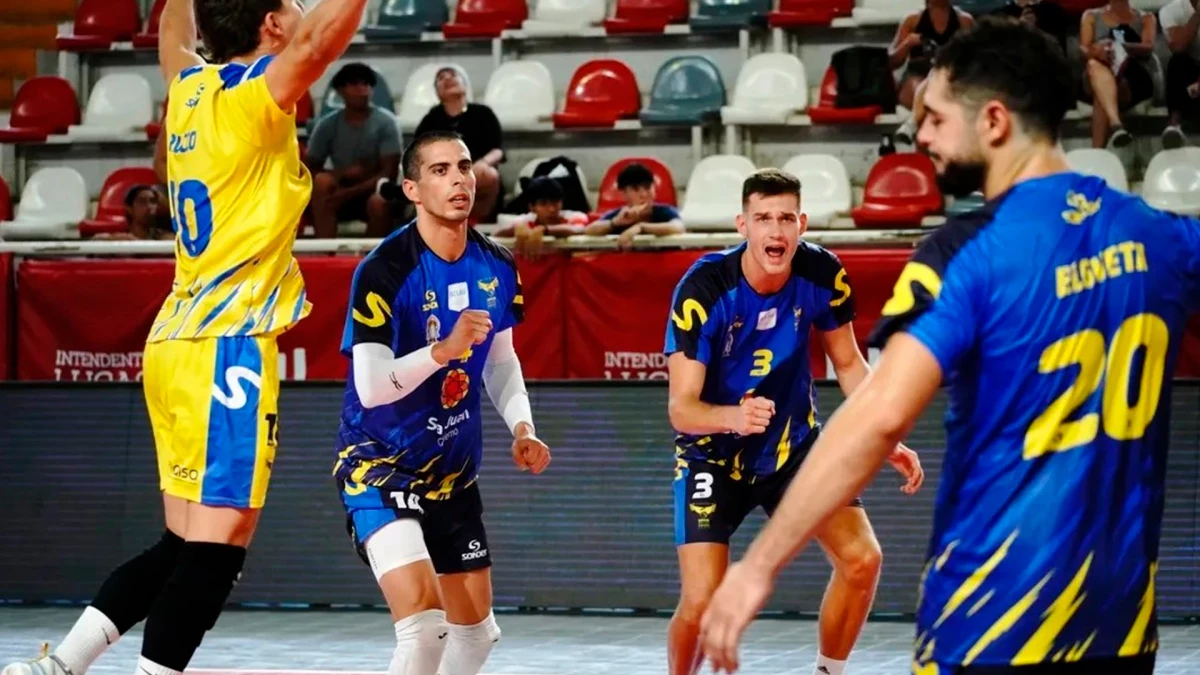 UPCN abrió el Tour 4 con un triunfo en Morón ante Waiwen | Foto: IG @upcnvoley