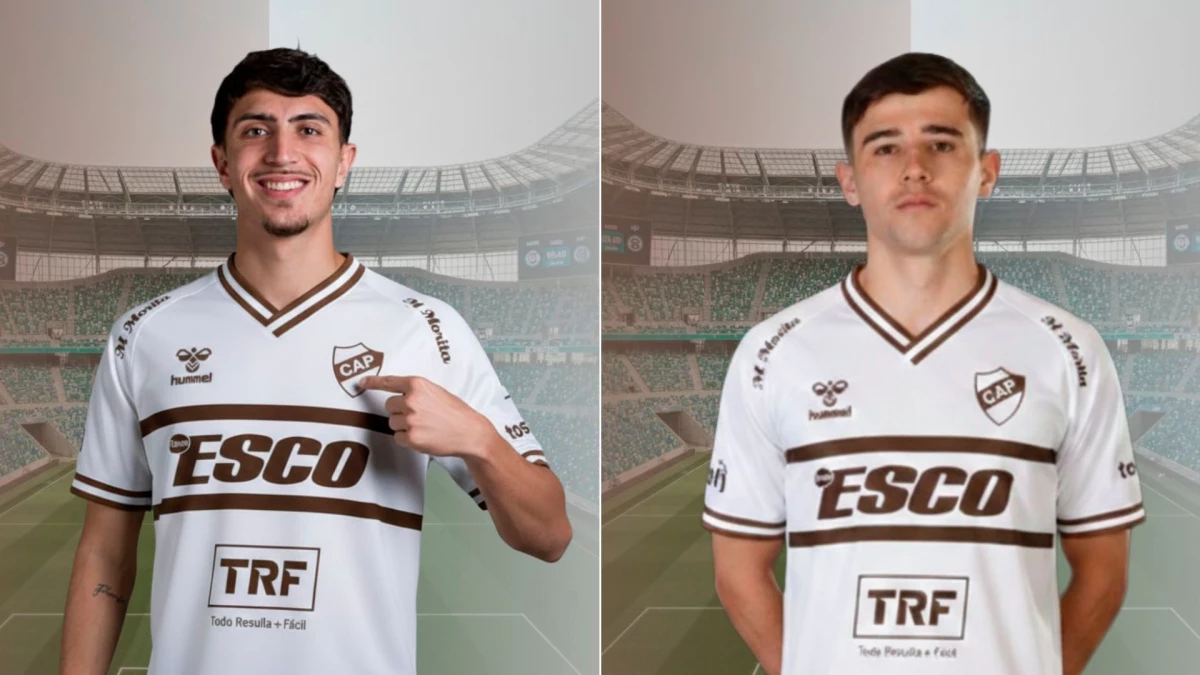 Mateo Mendía y Santiago Dalmasso ya son Calamares. Foto: