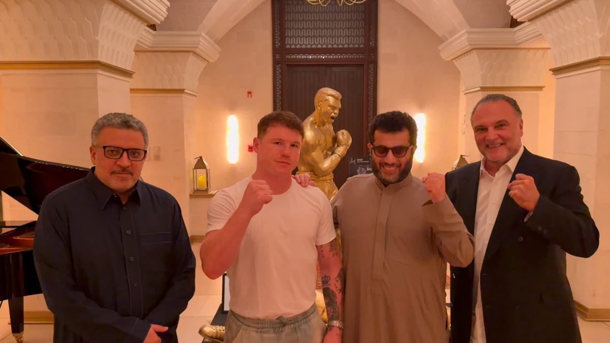 Canelo Alvarez, en el relanzamiento de su carrera, tras la resonante derrota ante Crawford | Foto: Captura video X