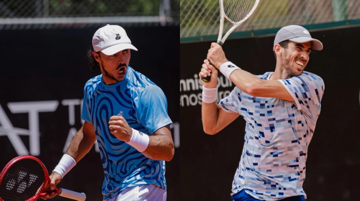 Este sábado, desde las 11.00 horas, Collarini y Agamenone buscarán quedarse con el Challenger 50 de Buenos Aires.