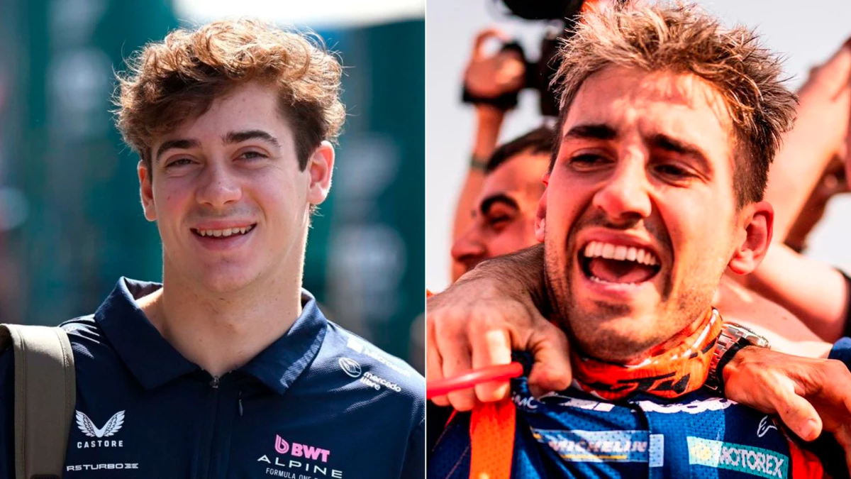 Colapinto celebró al consagración de Luciano Benavides en el Rally Dakar 2026 | Foto: Alpine  ASO