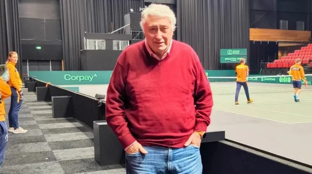 Salata, en una de sus últimas cobertura en el exterior (Foto: IG@guillermo.edgardo.salatino).