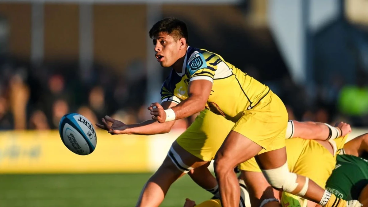 Foto: El tucumano Gonzalo García volvió a la actividad tras la dura lesión que sufrió jugando para Los Pumas ante Sudáfrica