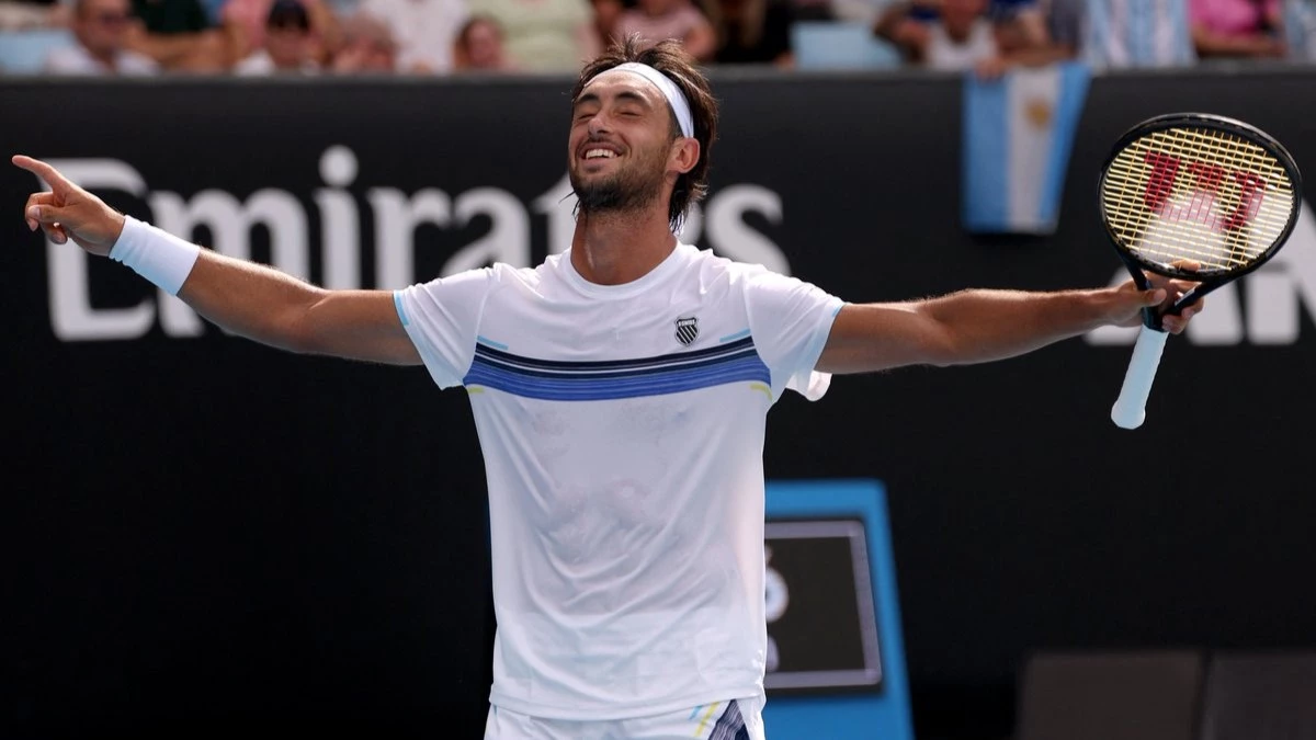 Thiago Tirante y un triunfo soñado en Australia. Foto: @ATPTour_ES