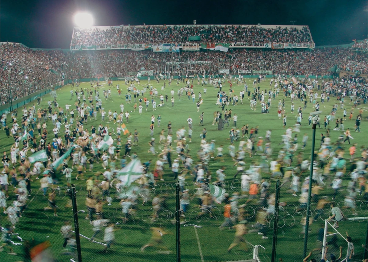 Foto: Banfield celebró el 13 de diciembre de 2009 el único título de su historia en primera división.