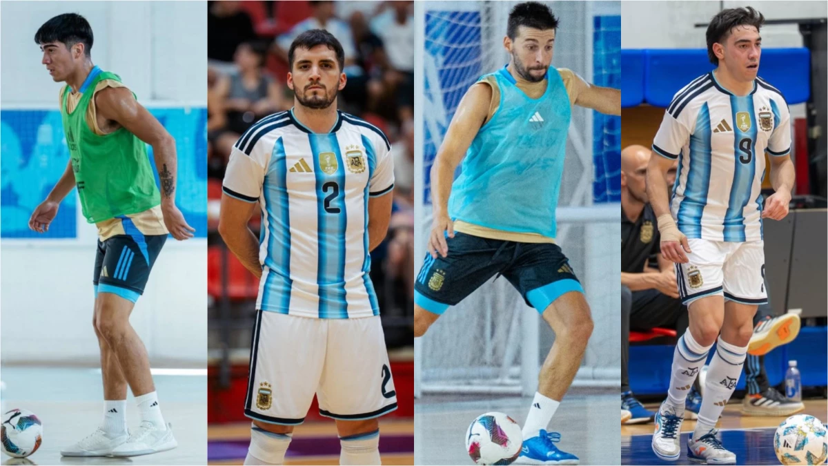 Barrientos, Cuello, el Galle Rodríguez y Titi del Rey. Foto: Prensa AFA.