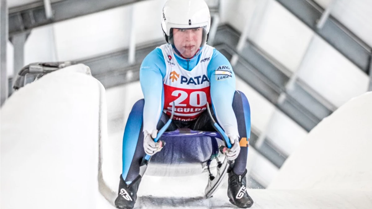Ravenna será participante en luge y así sumará su tercer Juegos Olímpico de Invierno | Foto: IG @argentinaenvancouver