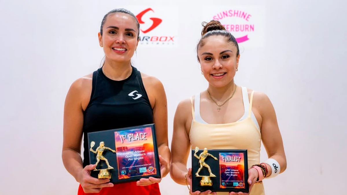 María José Vargas venció a la mexicana Paola Longoria | &nbsp;Foto: IG @prtour