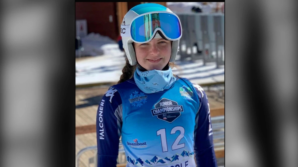 Begue, en su primera experiencia como atleta argentina en un Juegos Olímpico de Invierno | Foto: FB FASA