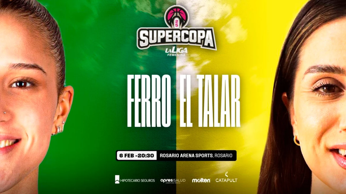 Ferro y El Talar, cara a cara en la Supercopa Femenina 2026 | Foto: Prensa AdC