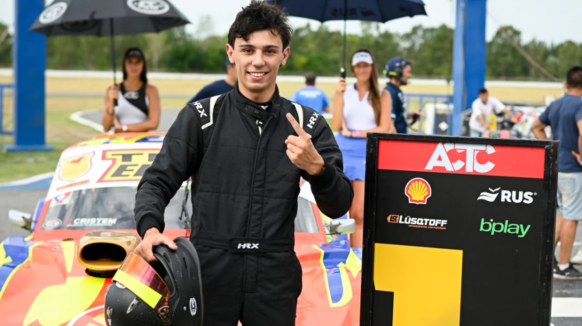 Rubiera Hainze, el más rápida del TC Pista Mouras (Foto: actcargentina).