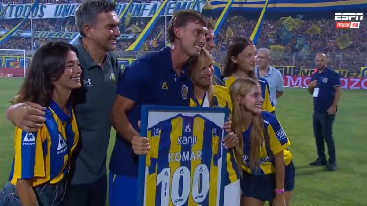 Captura de transmisión oficial del partido.