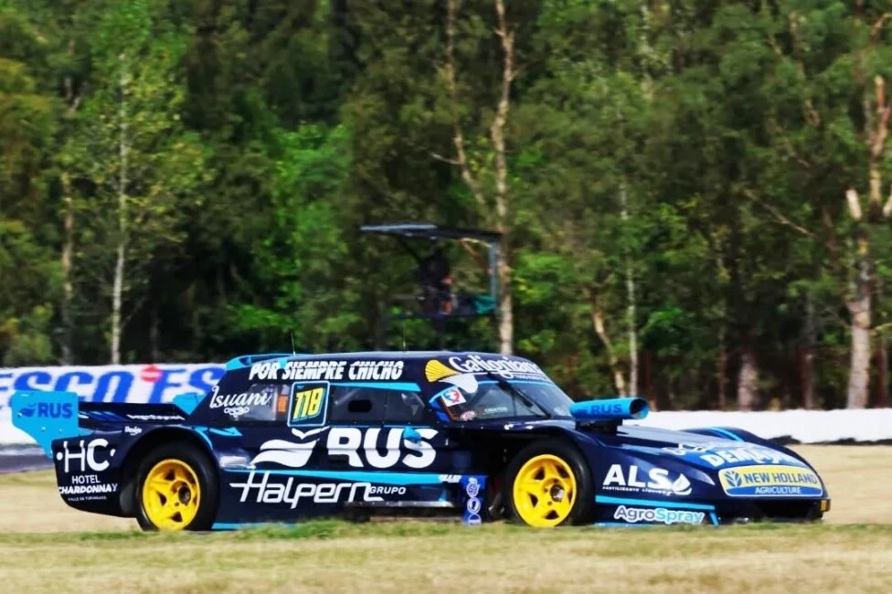 Foto:@actcargentina. El mendocino Maggini ganó en la primera del año del TC Mouras en La Plata