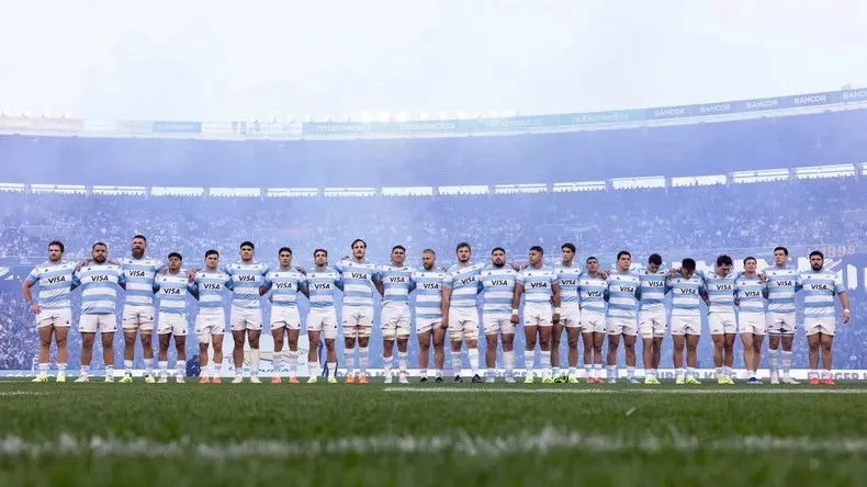 Foto: Pumas. El equipo nacional de Rugby va a jugar una decena de partidos durante el 2026 desde el 4 de julio contra Escocia