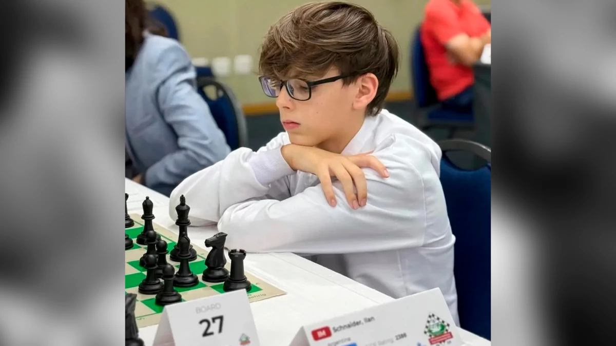 Foto: Prensa Floripa Chess 2026. El argentino Ilan Schnaider cumplió una destacada performance en el certamen de ajedrez disputado en Florianópolis