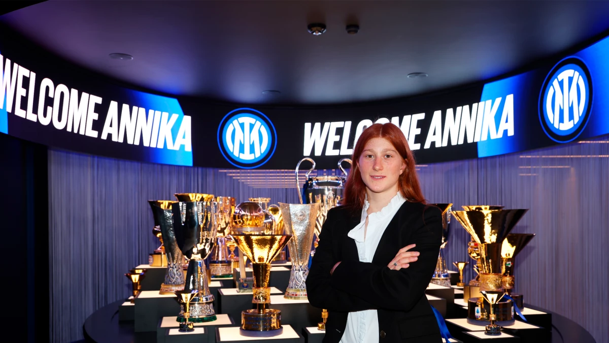 Paz, la argentina que llegó a Inter de Milán y fue presentada como una joya | Foto: X @Inter_Women