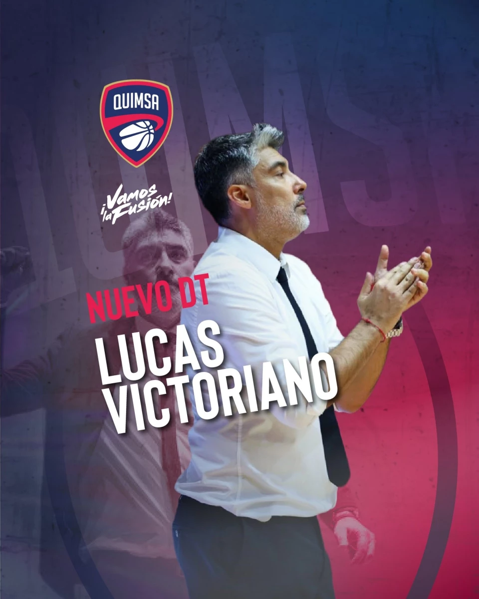 Foto:@AAQuimsa. El tucumano Lucas Victoriano será el nuevo conductor de la Fusión santiagueña. Debutará ante Peñarol el lunes 2 de febrero