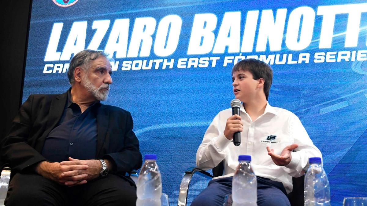 Bainotti, en Buenos Aires, tras la consagración en los Estados Unidos | Foto: Alfredo Luna