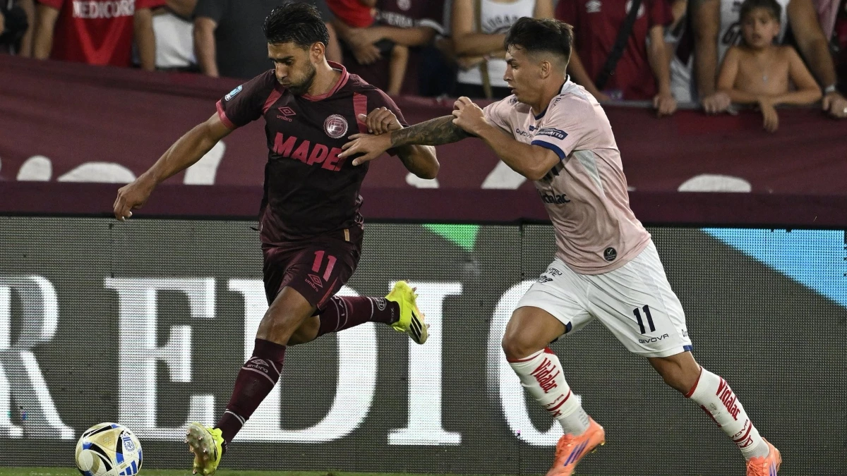 Salvio fue una de las figuras de Lanús, que venció como local a Unión | FotoX@clubLanus