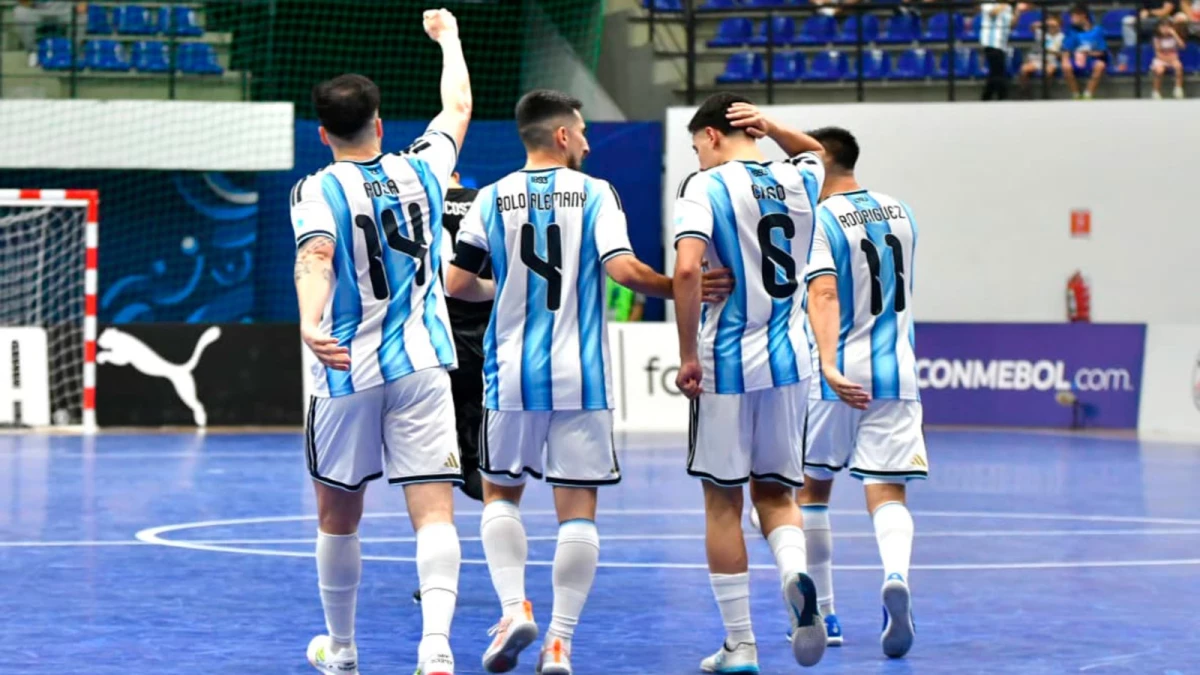 Foto: Argentina se metió en semifinales de la Copa América tras golear al local Paraguay.