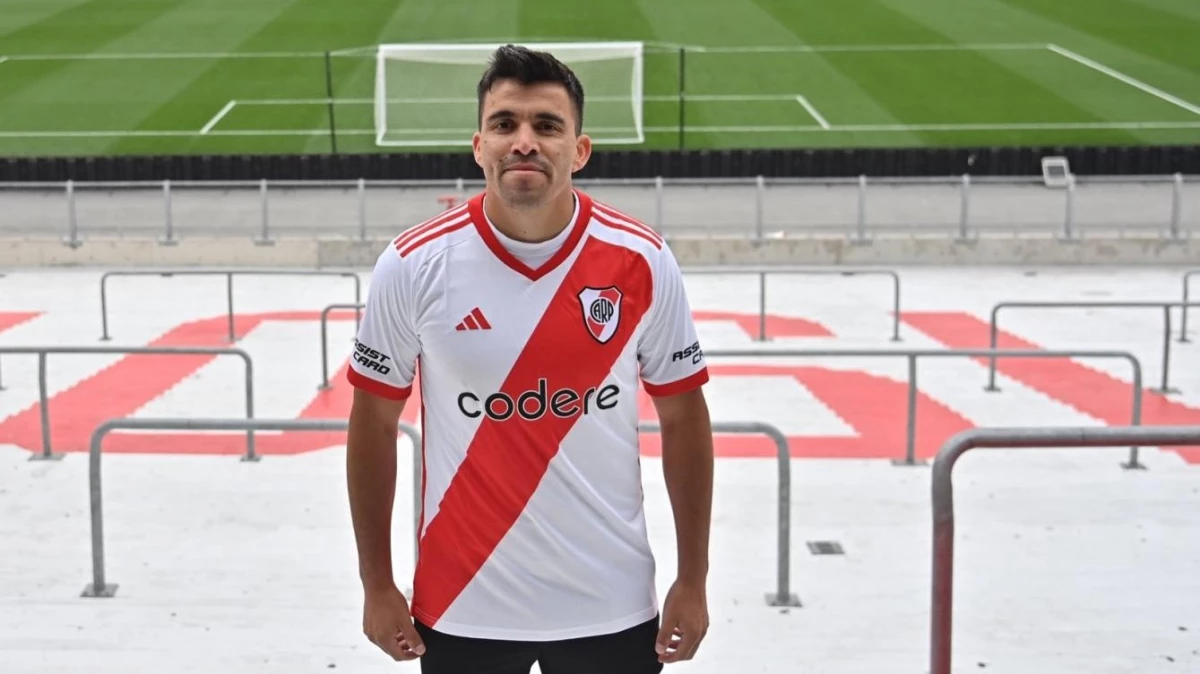 Foto: Prensa River. Marcos Acuña quiere volver a ponerse la casaca de River tras una pretemporada lesionado.&nbsp;