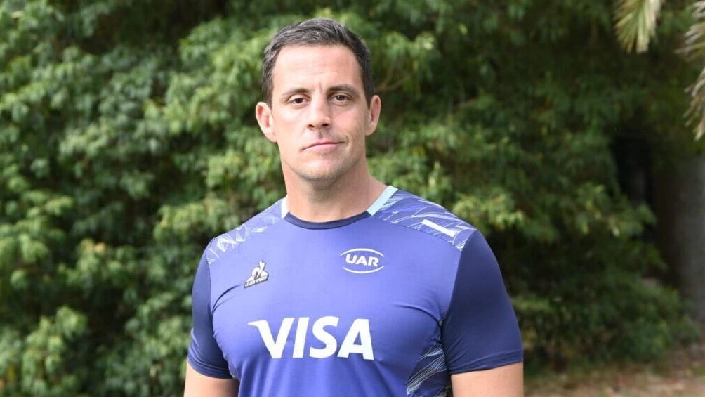 Foto: Eusebio Guiñazú, el mendocino se suma al cuerpo técnico de Los Pumitas para entrenar con los forwards &nbsp;