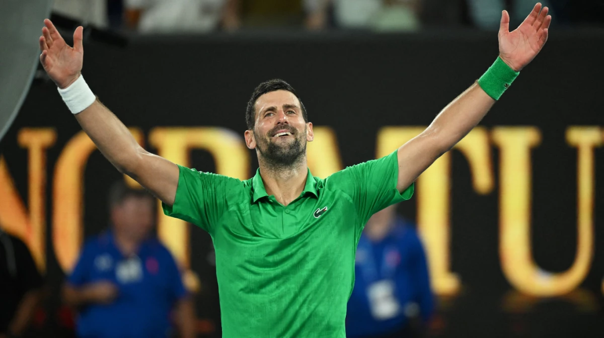 El serbio busca su título 25 en torneos grandes (Foto: Aus Open).