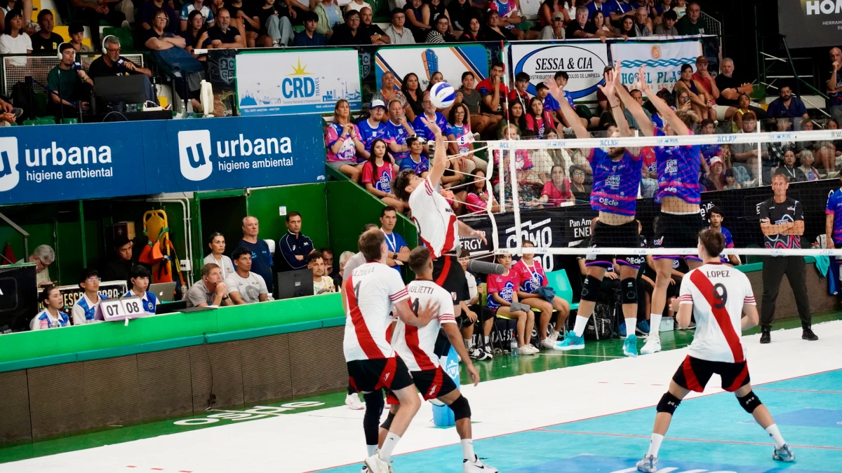 River fue certero y le ganó un partido luchado a Waiwen Vóley de Comodoro en el cierre de la jornada | Foto: Comodoro Deportes Analía Bahamonde