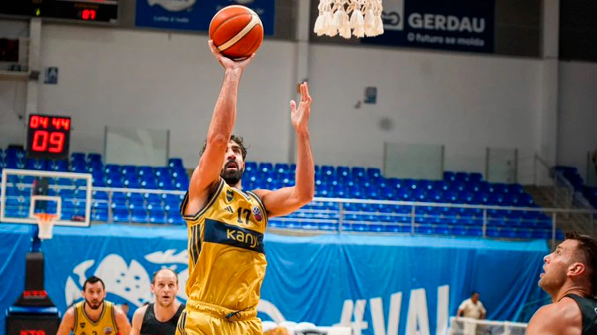 Sebastián Vega, el capitán del Xeneize, uno de los máximos anotadores del encuentro para el ganador | Foto: @BasquetBocaJrs