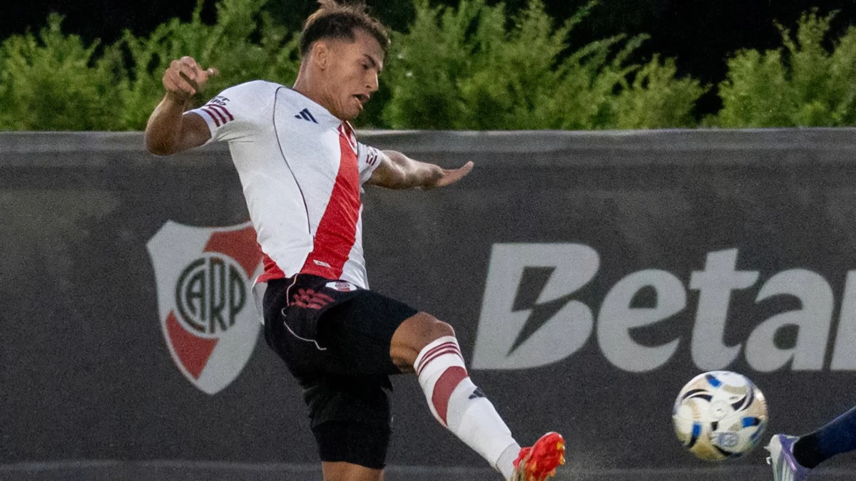 Joaquín Freitas le dio el triunfo a River con un gol tempranero | FotoX@RiverPlate