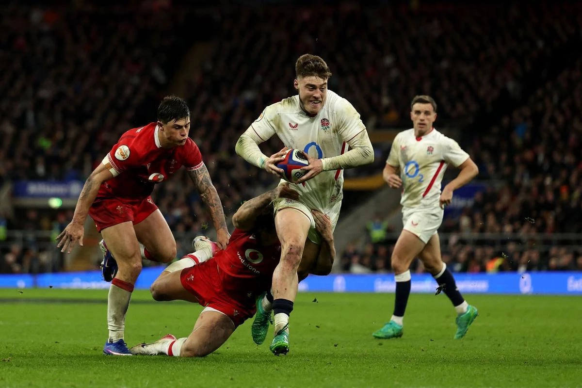 Foto: Inglaterra hizo la lógica: vapuleó a un Gales, que sigue en crisis, y arrancó con una victoria ante Gales en Twickenham&nbsp;
