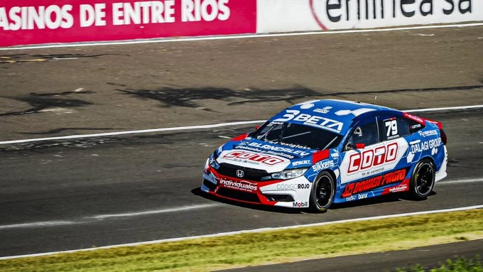 Facundo Chapur se quedó con la pole de la Clase 3 en Paraná. Foto: Prensa APAT