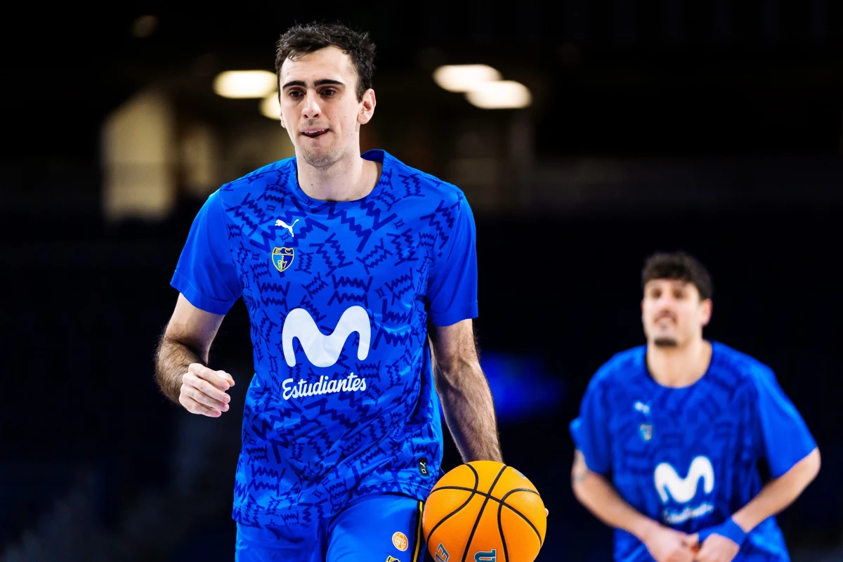 Foto:@MovistarEstu. No alcanzaron los 21 puntos de Vaulet para garantizar el triunfo de Movistar Estudiantes