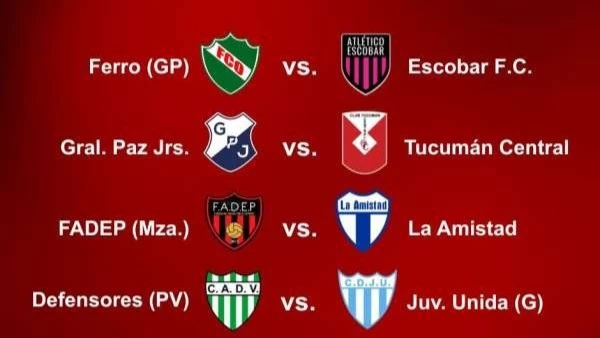 Cruces por los cuatro ascensos al torneo Federal A. Foto: pagina web de Ascenso del Interior