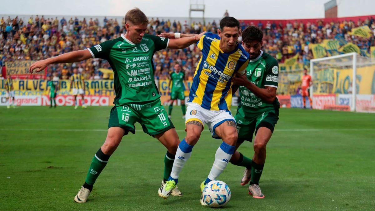 Di María jugó un gran partido en la victoria de Central ante Sportivo Belgrano | FotoX@Copa_Argentina