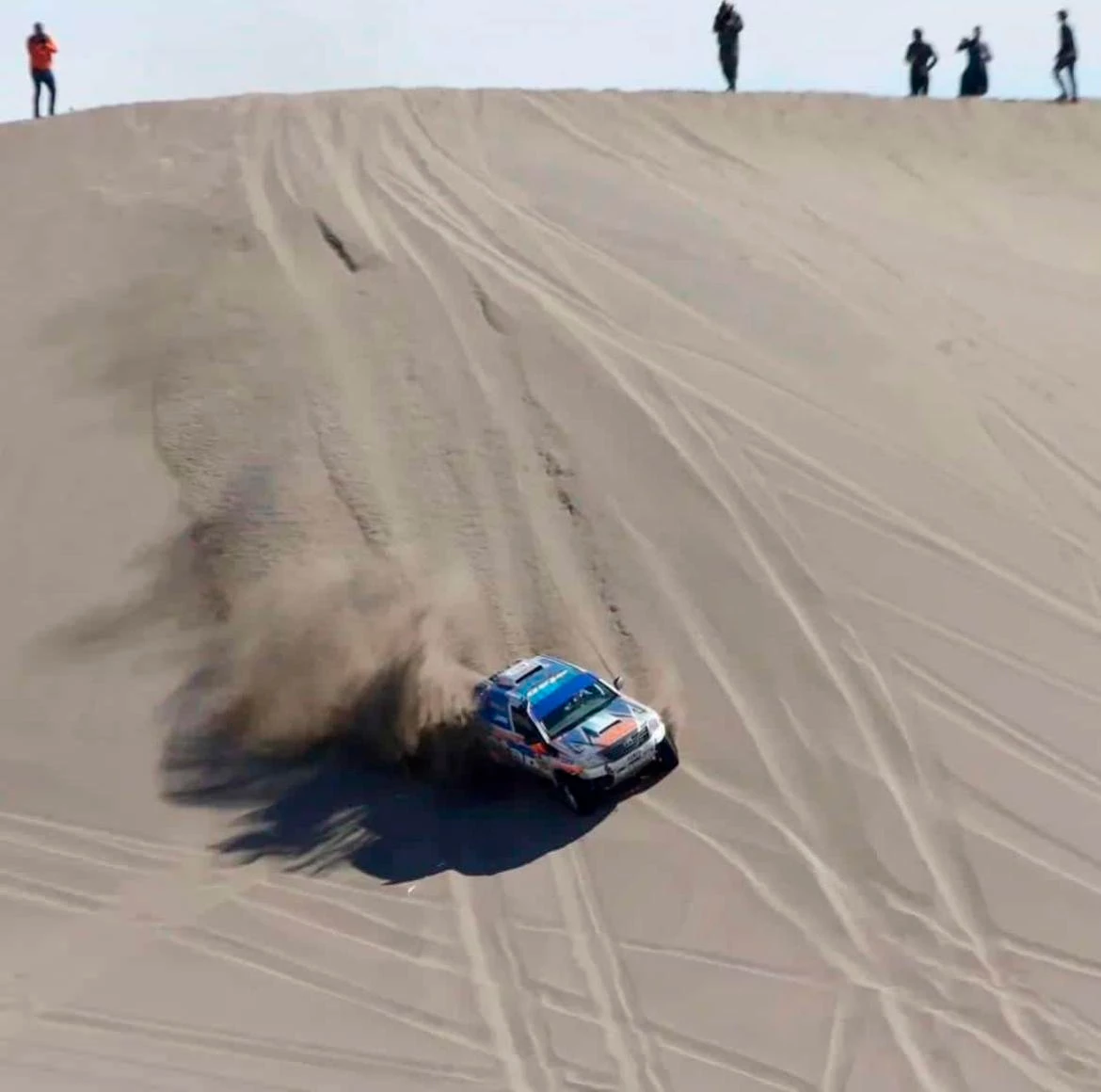 Las Dunas de El Nihuil en la provincia de Mendoza, un mítico camino dakariano en el SARR 2026 | Foto: Etap Racing