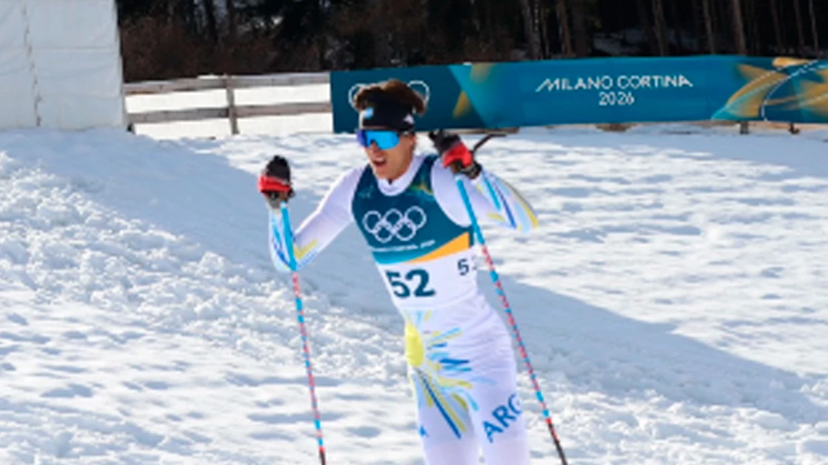 Franco Dal Farra y una gran actuación en el esquí de fondo de MIlano Cortina 2026 | Foto: IG @francoo_df