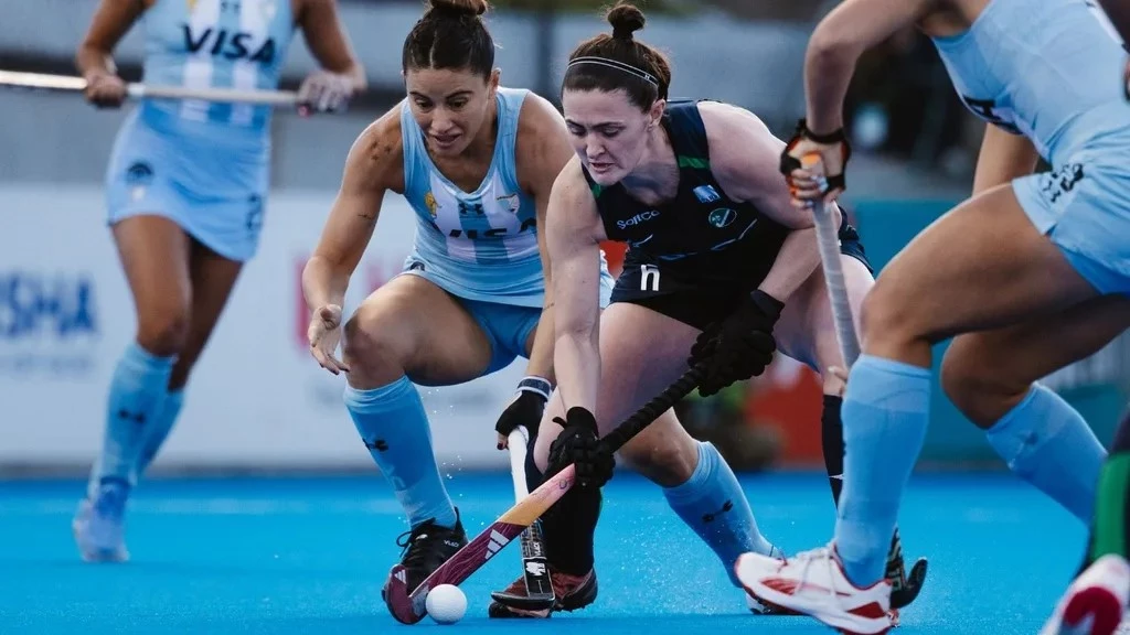 La garra argentina fue demasiado para las irlandesas. foto: @fih.