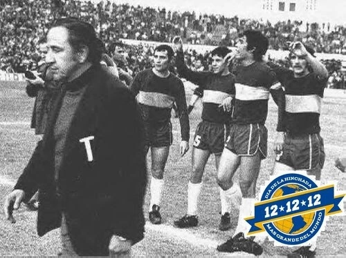 Foto: Historia de Boca. Con el Toto Lorenzo como DT, Boca ganó cinco títulos