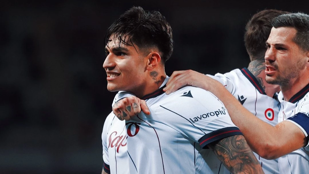 Santiago Castro alcanzó su séptima conquista en la Serie A | FotoX@Bolognafc1909