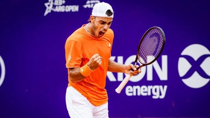 Francisco Cerúndolo se quedó con el Argentina Open al vencer en la final al italiano Luciano Darderi. Foto: @iebmasargopen